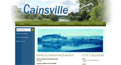 Desktop Screenshot of cainsville.com