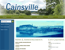 Tablet Screenshot of cainsville.com